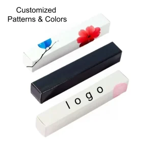 Custom Rigid Foldable Paper Gift Box for Glass Perfume Bottle Essential Oil Vial Luxury Packaging Box With Custom Logo