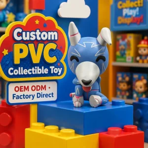 Custom Rotocast PVC Cartoon Toy Kawaii Desktop Decor OEM ODM Collectible Figure Original Package Pre-sale Unisex