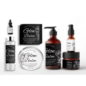 Custom Salon Cosmetic Label Sticker