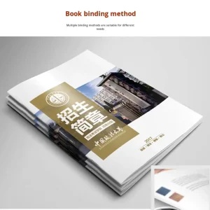 Custom Sample Book Art Book Promotional Materials Company Product Catalog Product Manual Printing Logo Printing