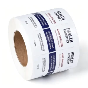 Custom Sealing Stickers PET Adhesive Paper Oil-Proof Express Industrial Use Finish for Chocolate Jelly Cookie Gifting
