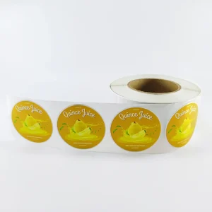 Custom Self Adhesive Holographic Labels for Cosmetics Drinking Packaging Roll UV Printed for Product Outer Packaging Box Labels