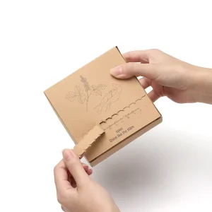 Custom Self-Sealing Folding Box with Die-Cut Window for Eco-Friendly Skincare Products Outer Paper Packaging Solutions