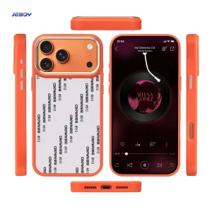 Custom Shockproof UV/Sublimation Blank Phone Case, 17/16/15 Pro Max Models