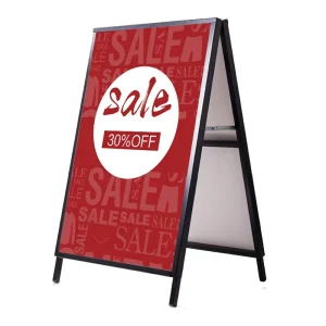 Custom Sign Stand Display Printed Advertising Display Board