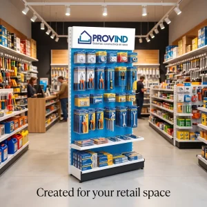 Custom Silk-screened Q235 Cold-rolled Steel Supermarket Shelving Displays Light Boxes Single-sided 5-shelf Large-scale