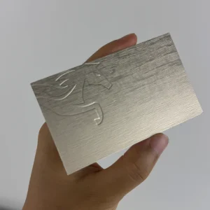 Custom Silver Cards Available In A Variety Of Finishes Including Embossing Debossing Suitable For Business Cards