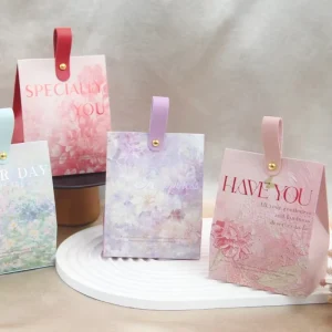 Custom Simple Fresh High End Cardboard Logo Printed Paper Packaging Box for Gift Product Packaging
