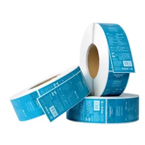 Custom Six-color Rotary Printed Adhesive Transfer Sticker QR Code Epoxy-Coated Die-Cut Design Store Logo for Agriculture Use