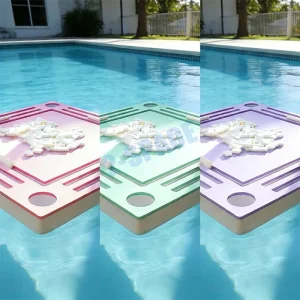Custom Size Color Factory Direct Floter Mahjong Table Home Party Waterproof Design Pool Lake Beach EVA Floating Water Mat