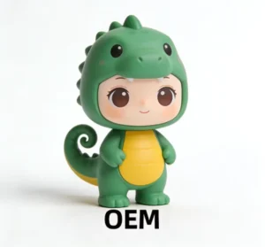 Custom Size Logo 3d Cute Pvc Animal Promotional Gifts and Crafts Unisex Action Anime Figurines Crafts Toys
