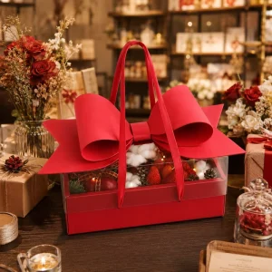 Custom Size Logo Artwork Design and OEM Manufacturing Service for Paper Bag Gift Packaging