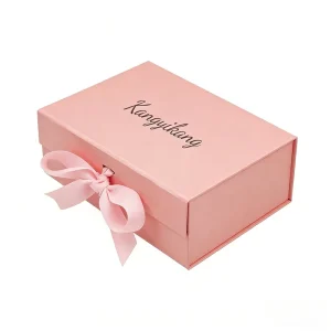 Custom Sized Eco Friendly Kraft Paper Gift Box with Magnetic Closure and Full Color CMYK Printing
