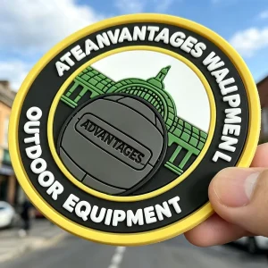 Custom Soft 3D Silicone Patch Embossed Iron on Rubber PVC Patches for Clothing Backpack Shoes Hat