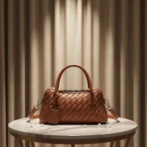 Custom Solid Color Women Bags Luxury Handmade Woven Handbags Fashion Designer Ladies Shoulder Crossbody Bags