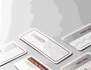 Custom Spot UV Highlight Logo Adhesive Sticker Gloss Lamination Brand Retail Packing Stickers