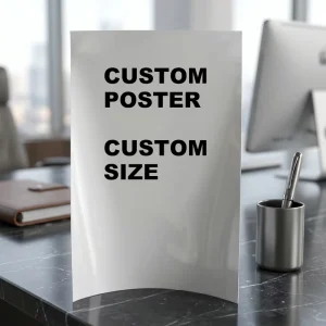 Custom Square Polyester Folk Art Wall Poster with Digital Printing