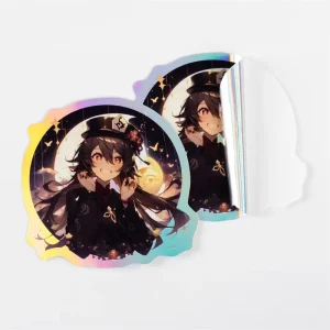 Custom Sticker Label Logo Design UV Resistant Die Cut Sticker Printing Waterproof PVC Vinyl Custom Sticker