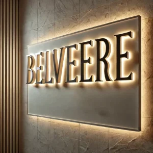 Custom Store Sign Channel Letter Metal Logo Sign Advertising Sign Business Store Front 3D Custom LED Sign for Business