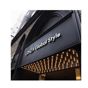 Custom Storefront Sign 3D LED Channel Letters Outdoor Business Shopfront Signage Retail Brand Logo Restaurant Cafe Salon Decor