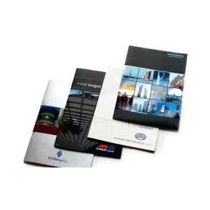 Custom Succinct Printing Product Catalog Customization Coated Paper Pamphlet Brochure for Business
