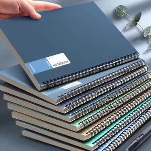 Custom Thickened Simple Design High Looking Loose leaf Exercise Book Journal Diary B5 A5 Spiral Notebook