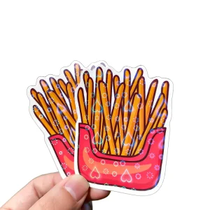 Custom Transparent Vinyl Die-Cut Stickers, Waterproof Adhesive PVC Cartoon Logo