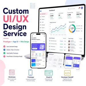 Custom UI/UX Design and Development Service for macOS