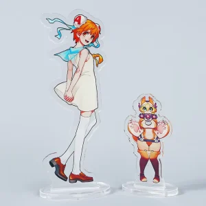 Custom UV Print or Epoxy Anime Design Cartoon Transparent Acrylic Display Standee