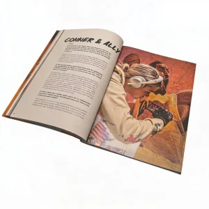 Custom Unique Design Art Paper Softcover Paperback Photo Book Brochure Pamphlet Magazine Booklet Catalog Printing Services
