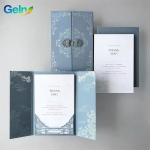 Custom Unique Design Product Promotional Poster Business Pamphlet Brochure Booklet Luxury Catalog Printing Trifold Brochure