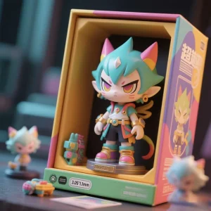 Custom Vinyl Action Figure Anime Cartoon Character Blind Box Toy Soft PVC Model OEM Collectible Designer Mascot Gift