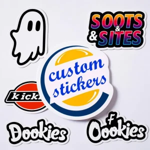 Custom Waterproof Adhesive Die-Cut Glossy Vinyl Packaging Labels