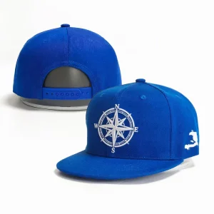 Custom Waterproof Football Snapback Cap Curved Brim Adjustable Hip Hop Hat Unisex Streetwear Baseball Cap for Men Kids