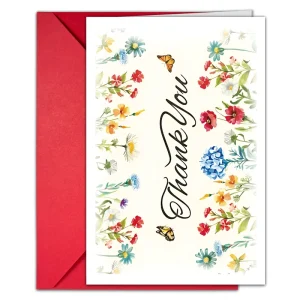 Custom Wedding Birthday Holiday Greeting Cards With Envelopes Sets Cardboard Material Digital Printing