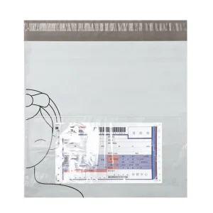 Custom White Courier Bag Self-Adhesive E-commerce Packaging