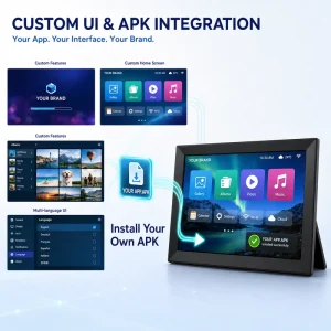 Custom WiFi Digital Frame Linux Design Tuya App Integration & PCBA Display Solution From Hardware Design to Finished Unit