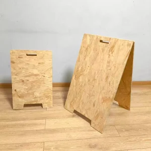 Custom Wooden Display Board for Promotion Events Wooden Poster Display Stand Board Factory