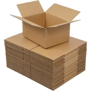 Custom logo Cosmetic Packaging Corrugated Paper Zipper Cardboard Boxes for Express Delivery