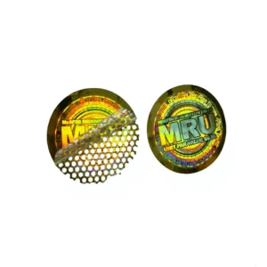 Custom logo Design Tamper Evident Warranty Seal 3D Dynamic Hologram Sticker Label