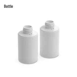 Custom logo Printing 100ml HDPE Leak Proof Lotion Bottle with Flip Cap Packaging Solution