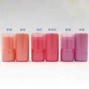 Custom logo Printing 8g Jelly Blush Tube Twist Up Solid Perfume Antiperspirant Contour Deodorant Bottle Stick Packaging