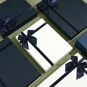 Custom logo Souvenir Gift Packaging Box Large Rectangular Scarf Skin Care Products Gift Clothes Paper Jewelry Box for Festival