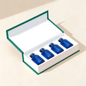Custom-made Medicine Peptide Drug Bottle Magnetic Rigid Gift Box with Embossing Custom Logo Packaging