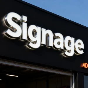 Custom made Rectangle Stainless Steel Illuminated Durable Eco Friendly Letter Signboards Storefronts Outdoor Advertising