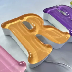 Customizable 3D Illuminated LED Fonts, Waterproof Stainless Steel Signage