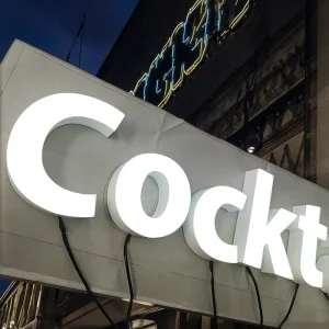 Customizable 3D Metal Signage Letters Frontlit LED Business Signs for Companies Beauty Salon Storefront Decoration