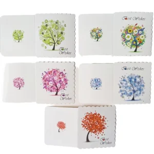 Customizable Art Paper Greeting Cards Suitable for Birthdays Valentine’s Day and Occasions of Gratitude