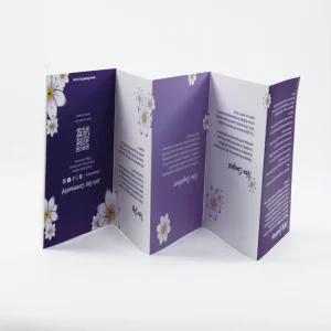 Customizable Beautiful Promotional Flyer New Product Launch Scheduled-Durable Duplex Board Brochure
