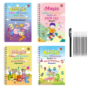 Customizable Calligraphy Practice Book Reusable Copybook For Preschool Kids Offset Screen Printed